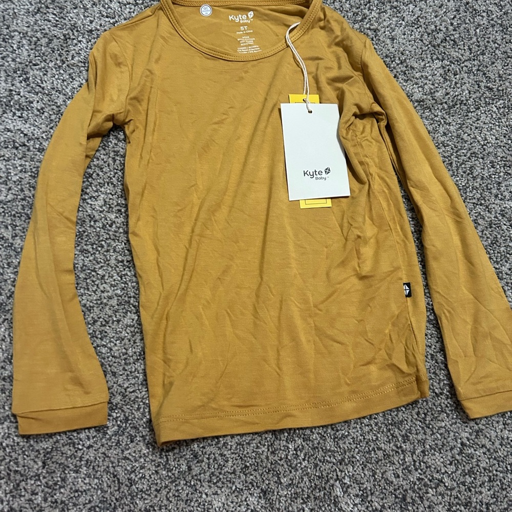 Kyte BABY Marigold Long Sleeve Pajama Top